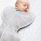 Baby wearing Love to Dream Swaddle Up Original Swaddler - Gray