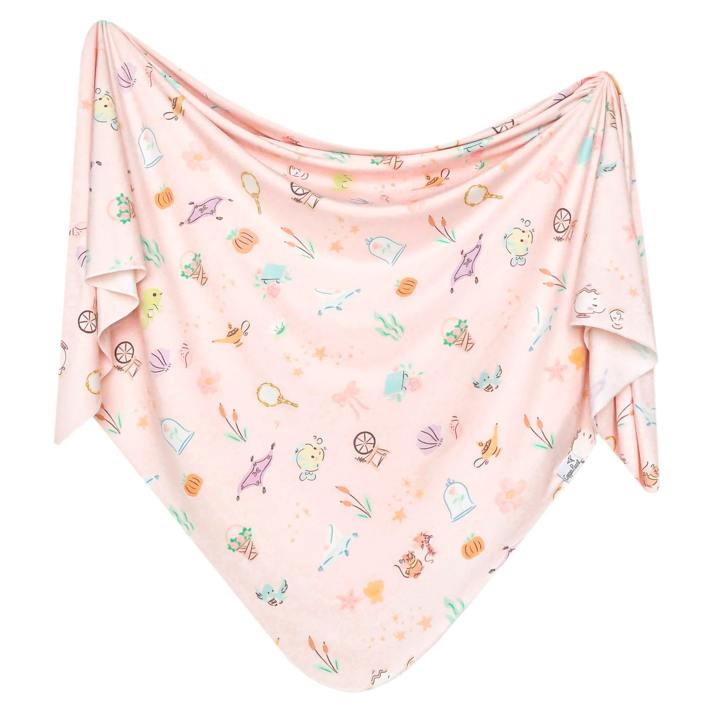 Copper Pearl Knit Swaddle Blanket