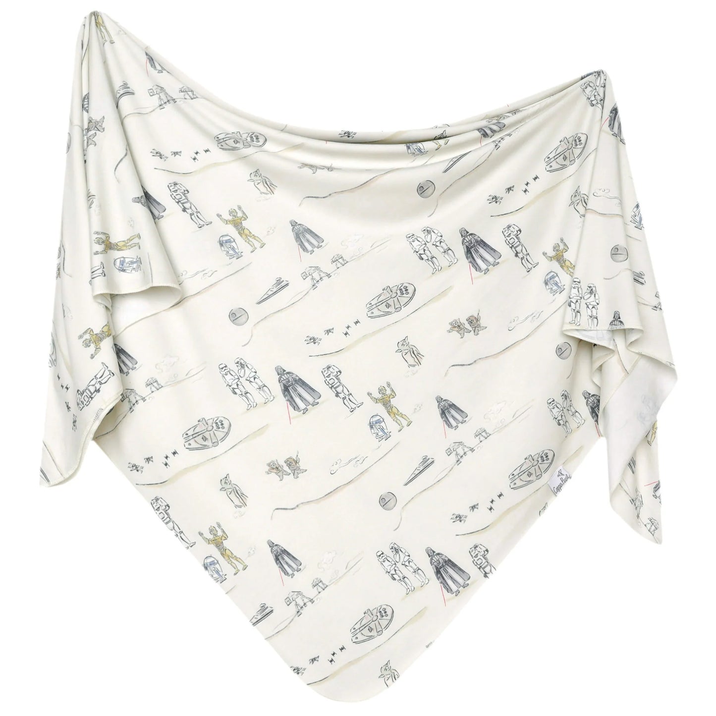 Copper Pearl Knit Swaddle Blanket