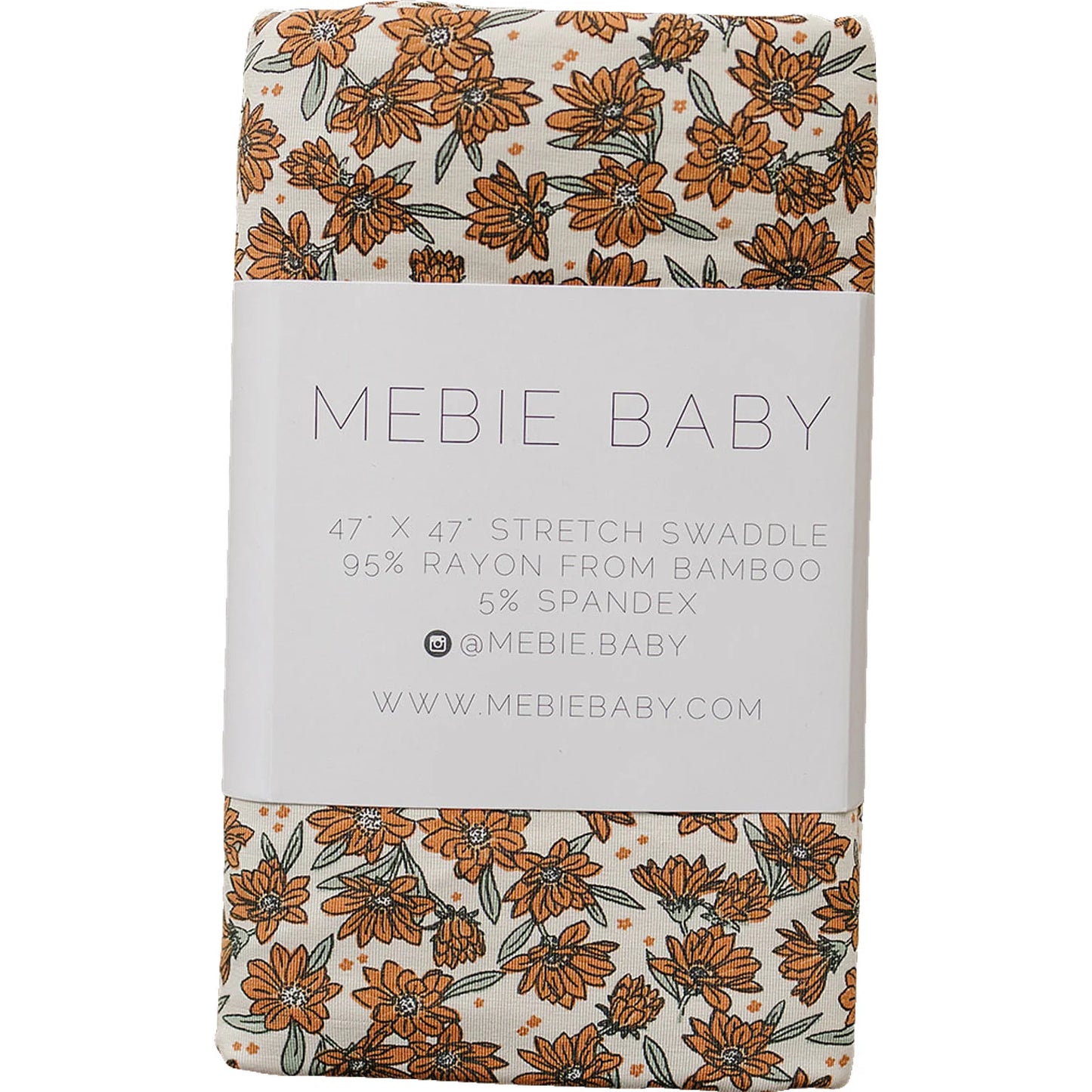 Mebie Baby Bamboo Stretch Swaddle