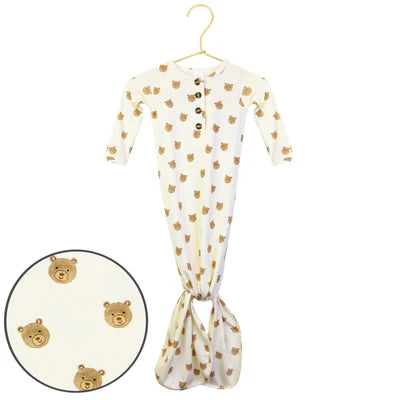 Lou Lou and Company Knotted Gown - NB-3M