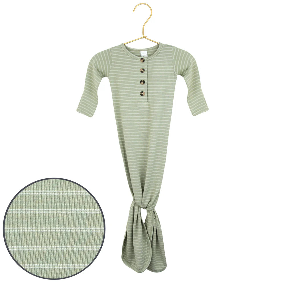 Lou Lou and Company Knotted Gown - NB-3M