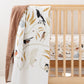 Clementine Kids Cotton Muslin Reversible Quilt - For the Birds
