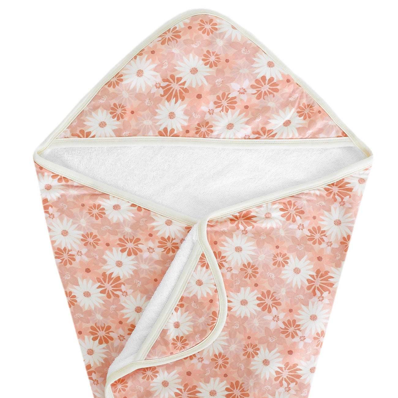 Copper Pearl Knit Hooded Towel - Penny