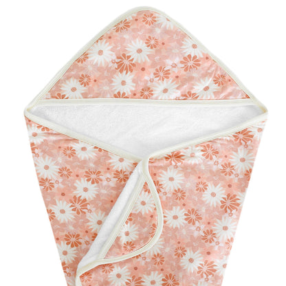 Copper Pearl Knit Hooded Towel - Penny