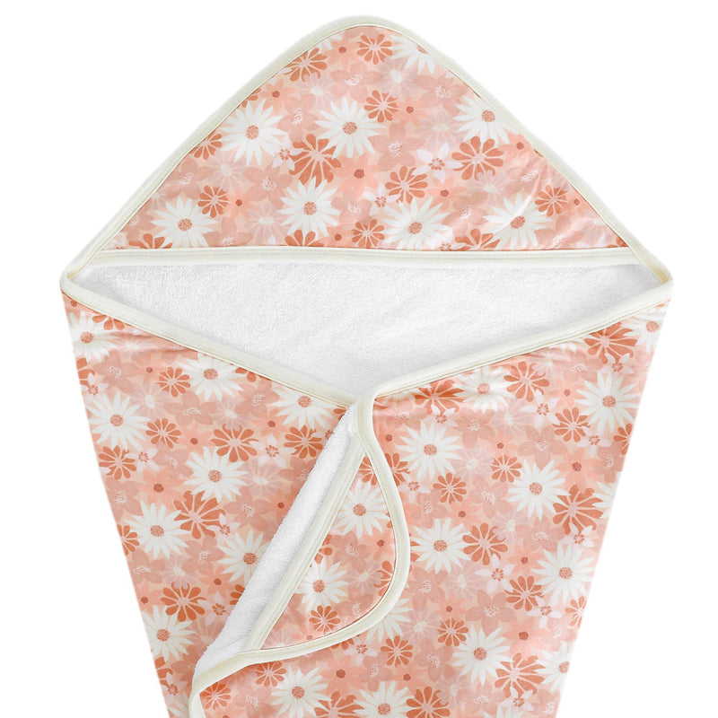 Copper Pearl Knit Hooded Towel - Penny