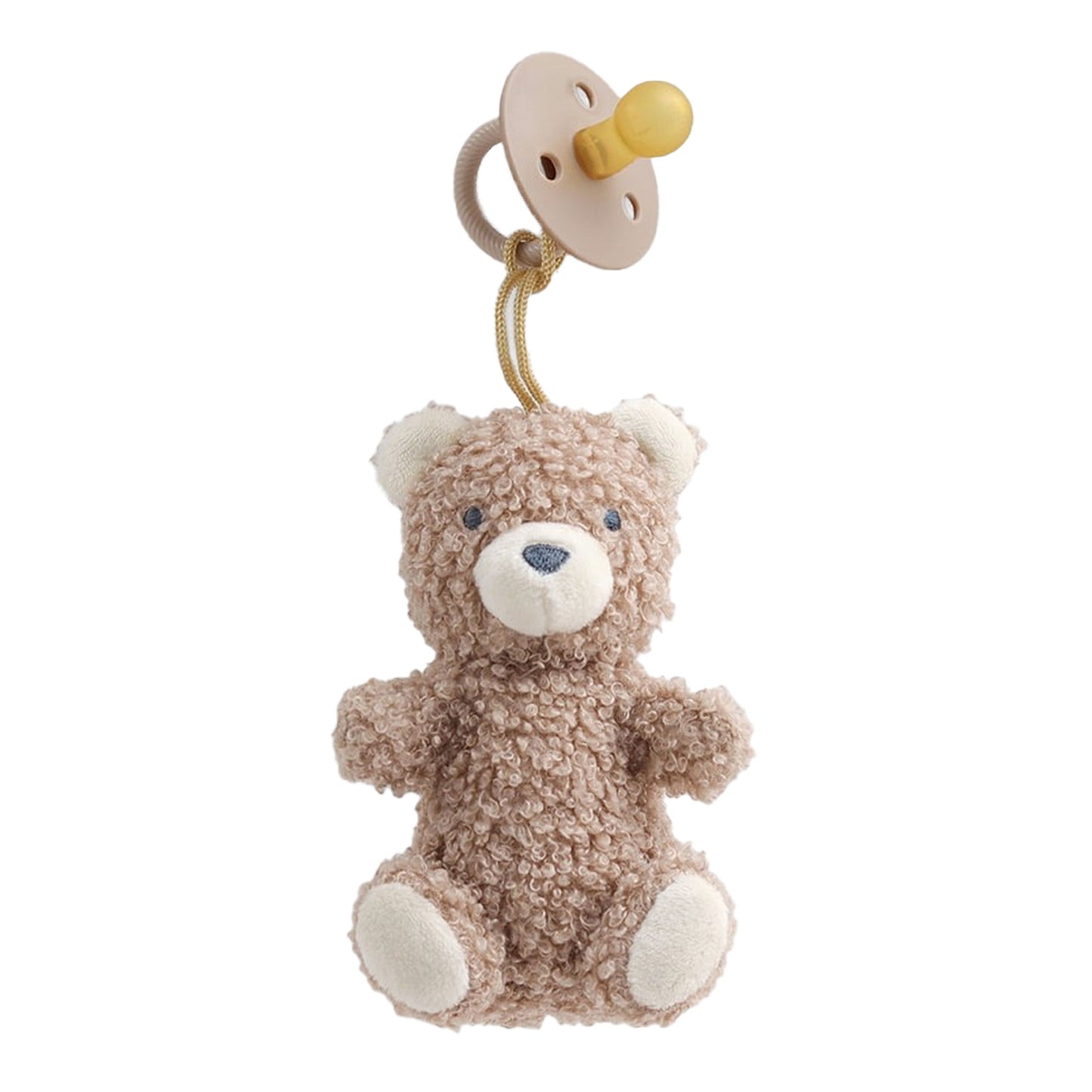 Itzy Ritzy Bitzy Pal Natural Rubber Pacifier and Lovey