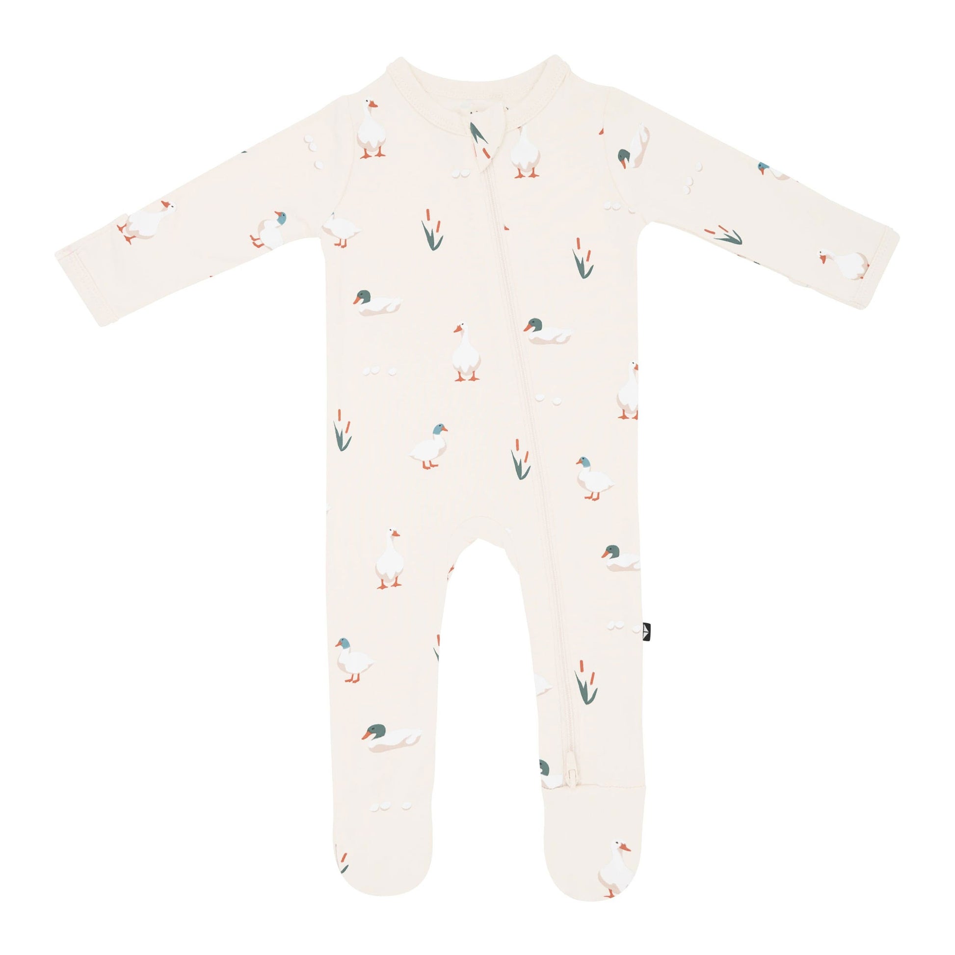 Kyte BABY Zippered Footie - Duck