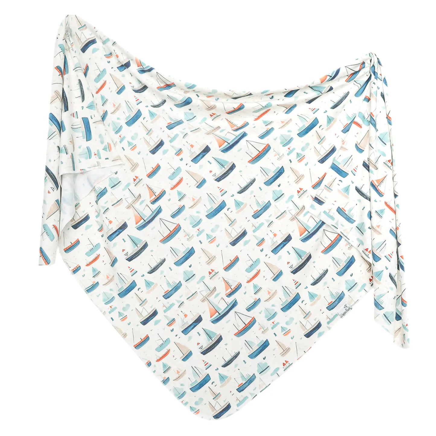 Copper Pearl Knit Swaddle Blanket