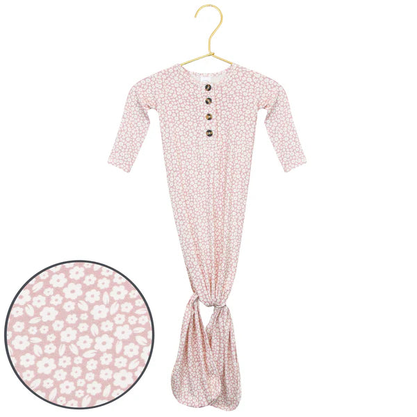 Lou Lou and Company Knotted Gown - NB-3M