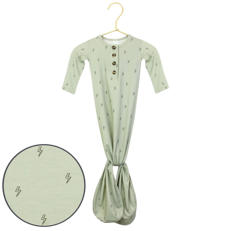 Lou Lou and Company Knotted Gown - NB-3M