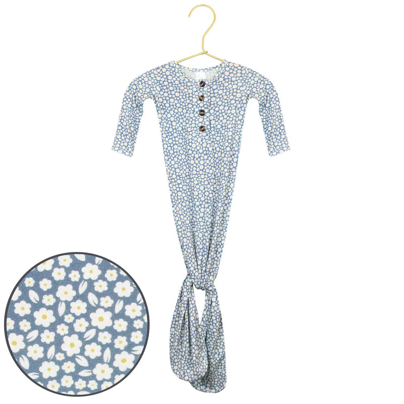 Lou Lou and Company Knotted Gown - NB-3M