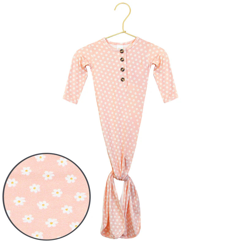 Lou Lou and Company Knotted Gown - NB-3M