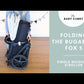 Folding the Bugaboo Fox 5 Single Modular stroller
