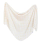 Copper Pearl Knit Swaddle Blanket