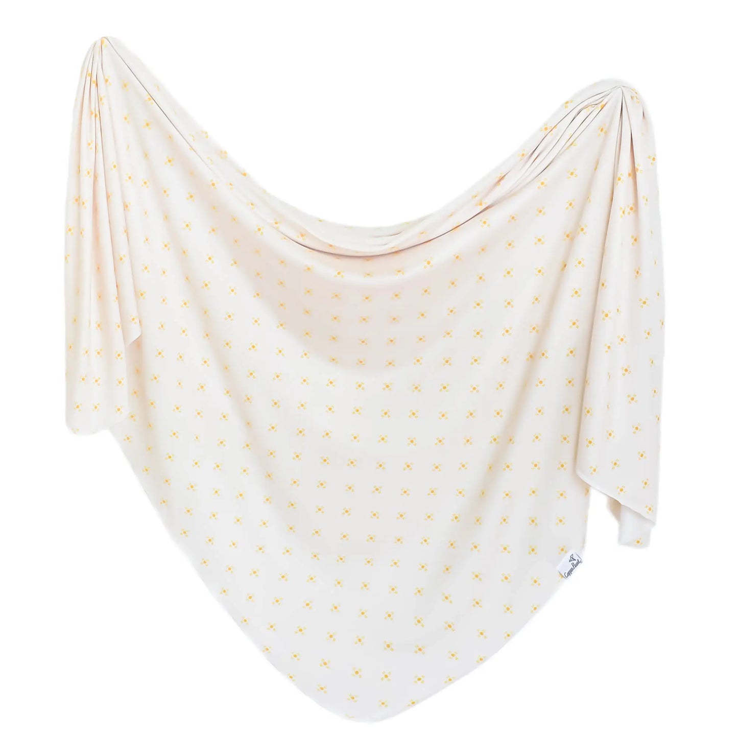 Copper Pearl Knit Swaddle Blanket