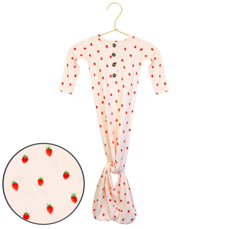 Lou Lou and Company Knotted Gown - NB-3M