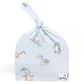 Copper Pearl Knit Top Hat - 0-4M