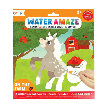 OOLY Water Amaze Water Reveal Boards - On the Farm