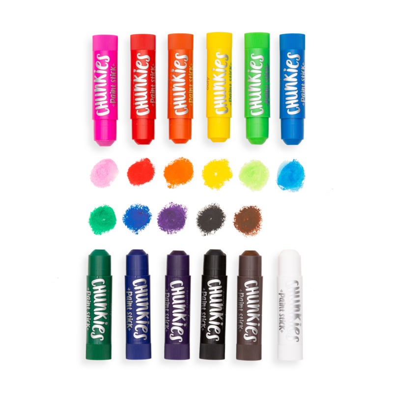 OOLY Chunkies Paint Sticks Original Pack - Set of 12