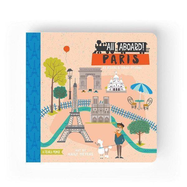 Gibbs Smith All Aboard Primer Book - Paris