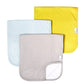 Copper Pearl 3-Pack Burp Cloth Set - Stone