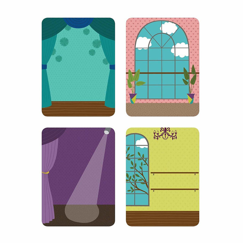 Mudpuppy Magnetic Dress-Up Tin - Woodland Ballet