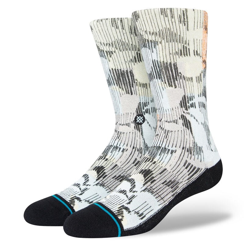 Stance Adult Crew Socks - Vine Crew - Washed Black