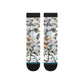 Stance Adult Crew Socks - Vine Crew - Washed Black