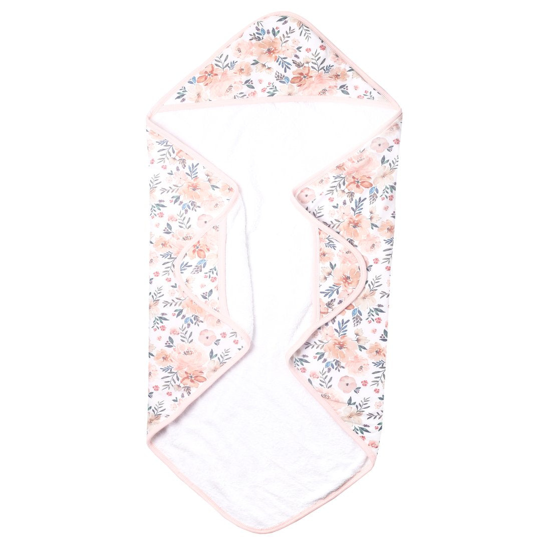 Copper Pearl Knit Hooded Towel - Autumn
