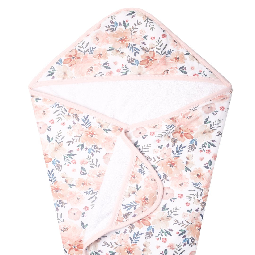 Copper Pearl Knit Hooded Towel - Autumn