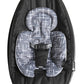4moms Newborn Insert 6 - Grey Plush on Black