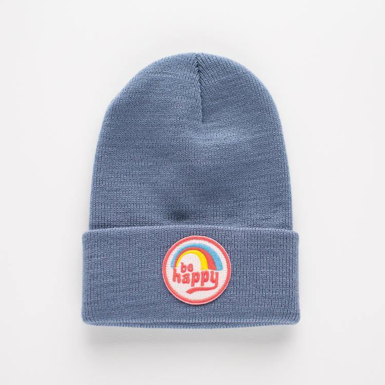 Seaslope Be Happy Beanie - Pacific