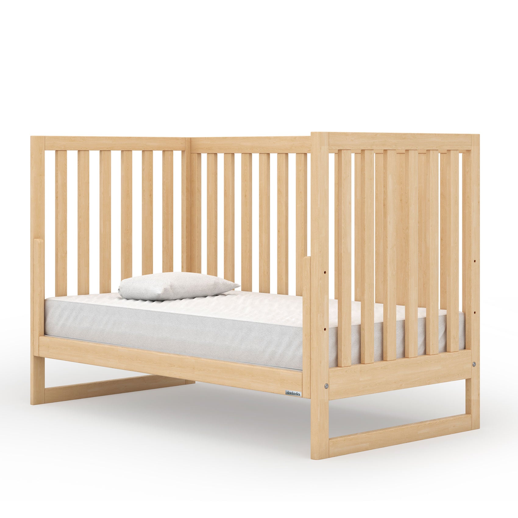 Dadada Austin 3-in-1 Convertible Crib - Natural