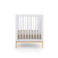 Dadada Soho 3-in-1 Convertible Crib - White / Natural