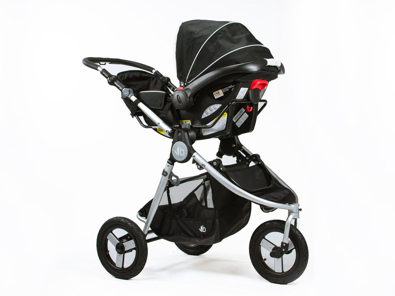 Bumbleride Car Seat Adapter in use on Stroller - Graco/Chicco