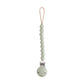 Mushie Silicone Pacifier Clip - Hera - Sage