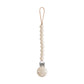 Mushie Silicone Pacifier Clip - Hera - Shifting Sands
