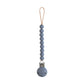 Mushie Silicone Pacifier Clip - Hera - Tradewinds