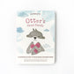 Slumberkins Otter Snuggler - Pebble / Grey book
