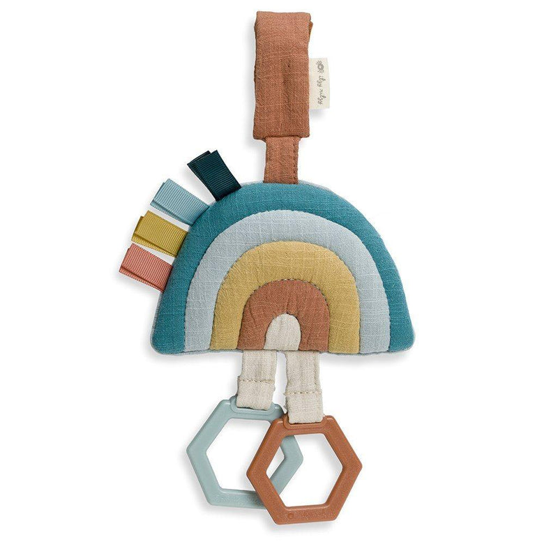 Itzy Ritzy Ritzy Jingle Attachable Travel Toy - Bitzy Bespoke - Rainbow