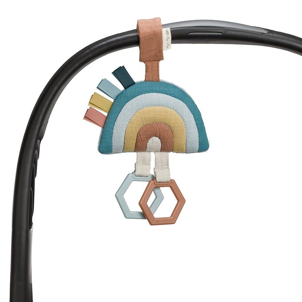 Itzy Ritzy Ritzy Jingle Attachable Travel Toy - Rainbow