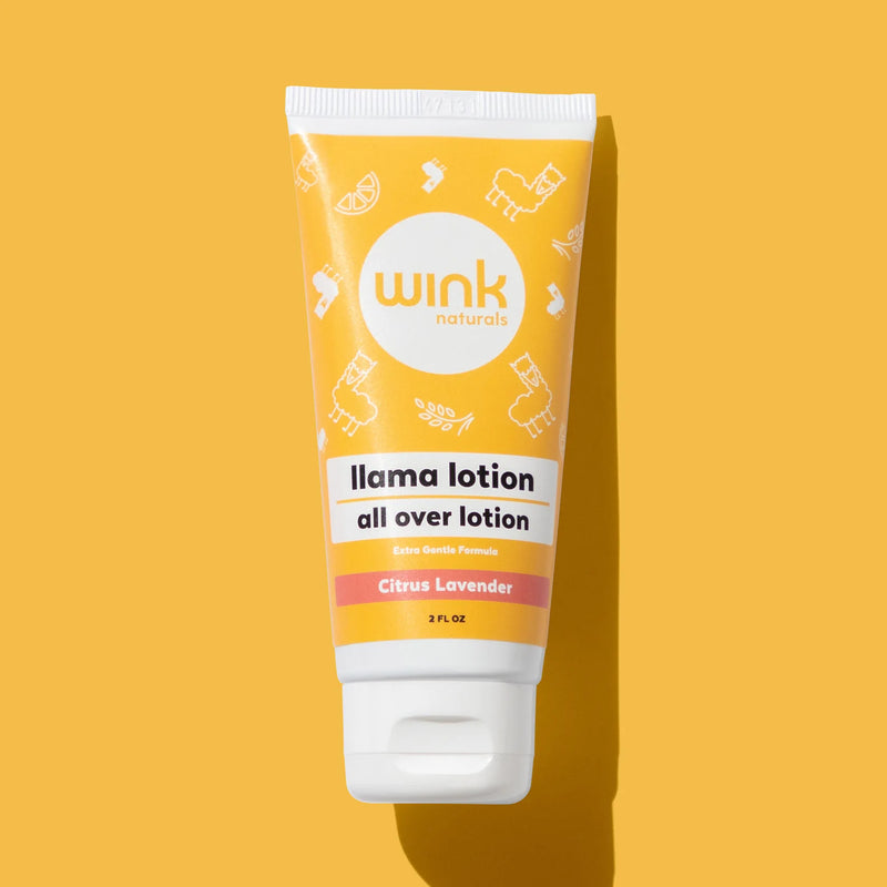 Wink Well Llama Lotion - Mini