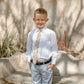Boy wearing Boon Ties Boys' Tie - La Jolla