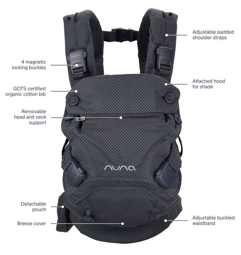 Nuna CUDL Clik Carrier - Denim