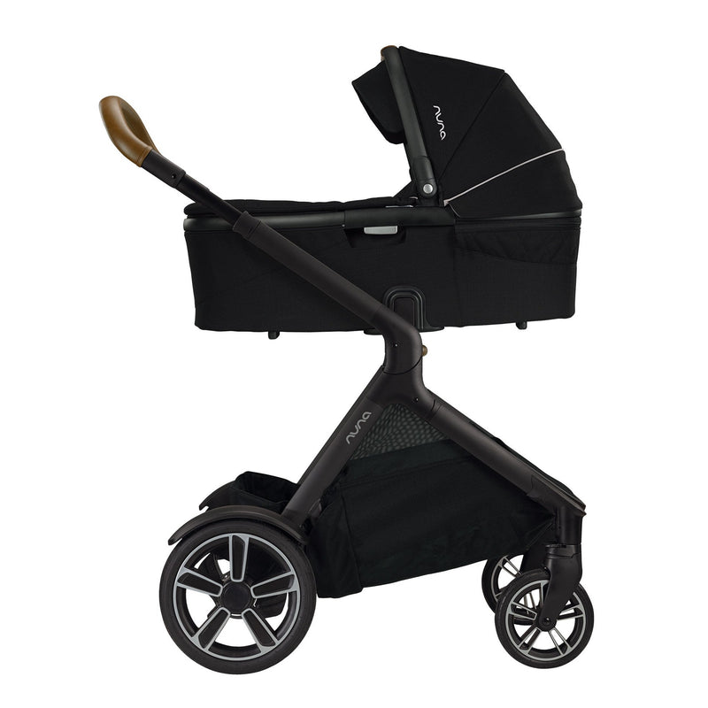 Nuna DEMI Grow Bassinet - Caviar on Nuna stroller