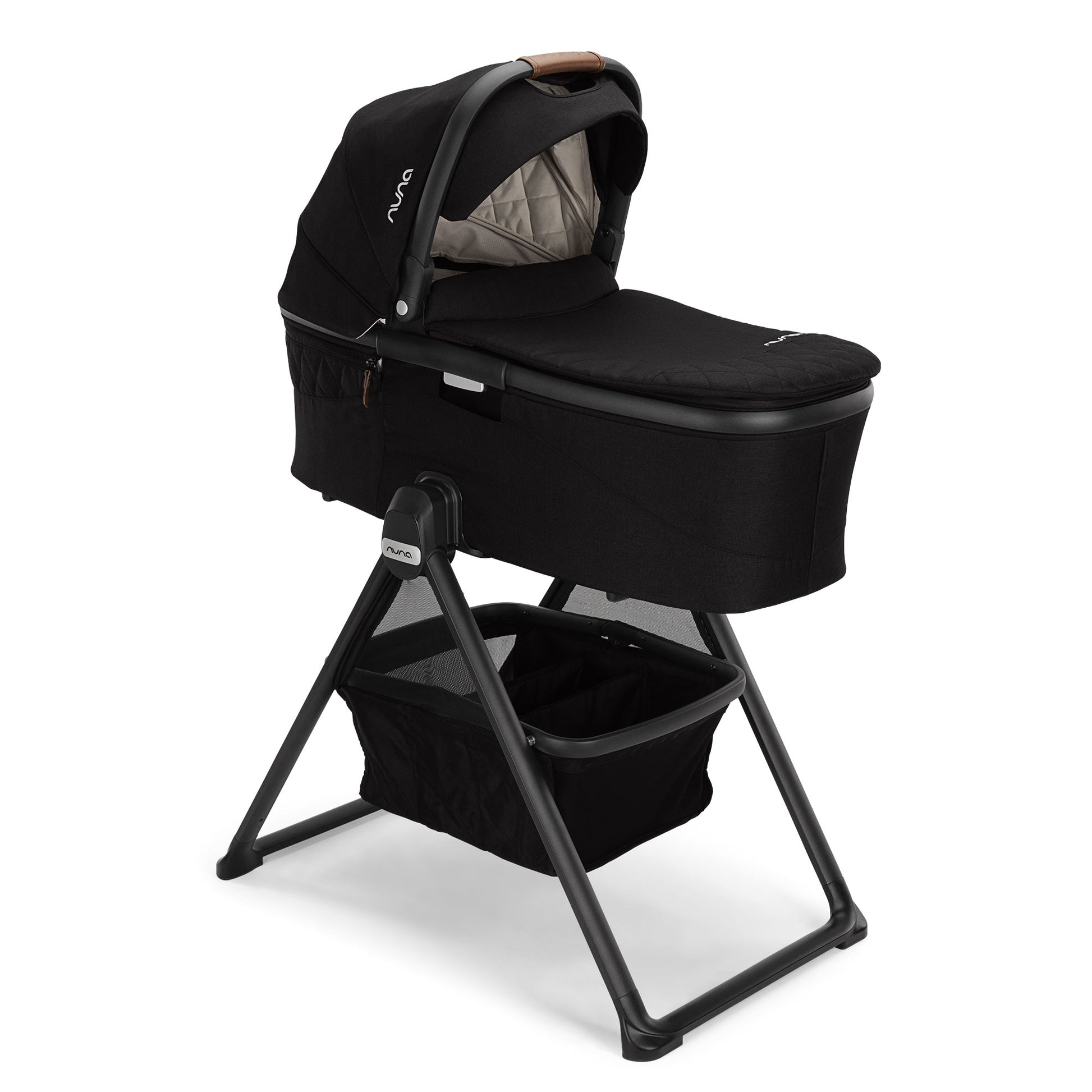 Nuna DEMI Grow Bassinet + Stand - Caviar