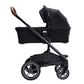 Nuna MIXX Series Bassinet - Caviar on Nuna stroller