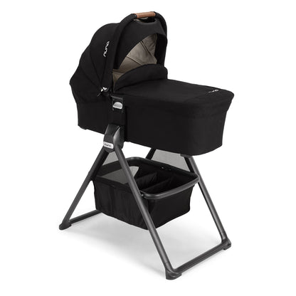 Nuna MIXX Series Bassinet + Stand - Caviar