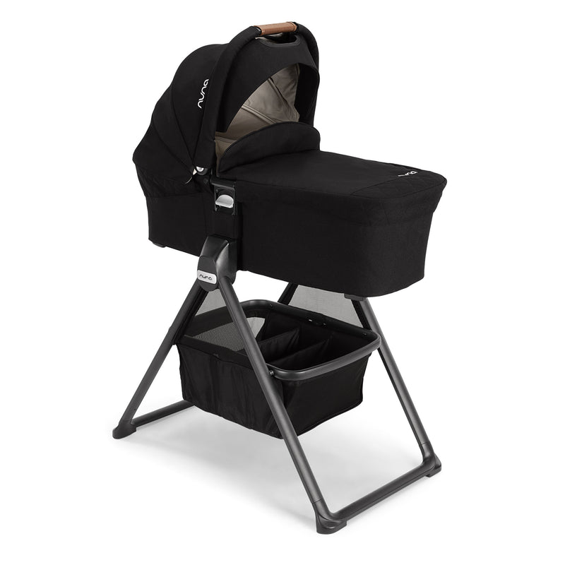 Nuna MIXX Series Bassinet + Stand - Caviar